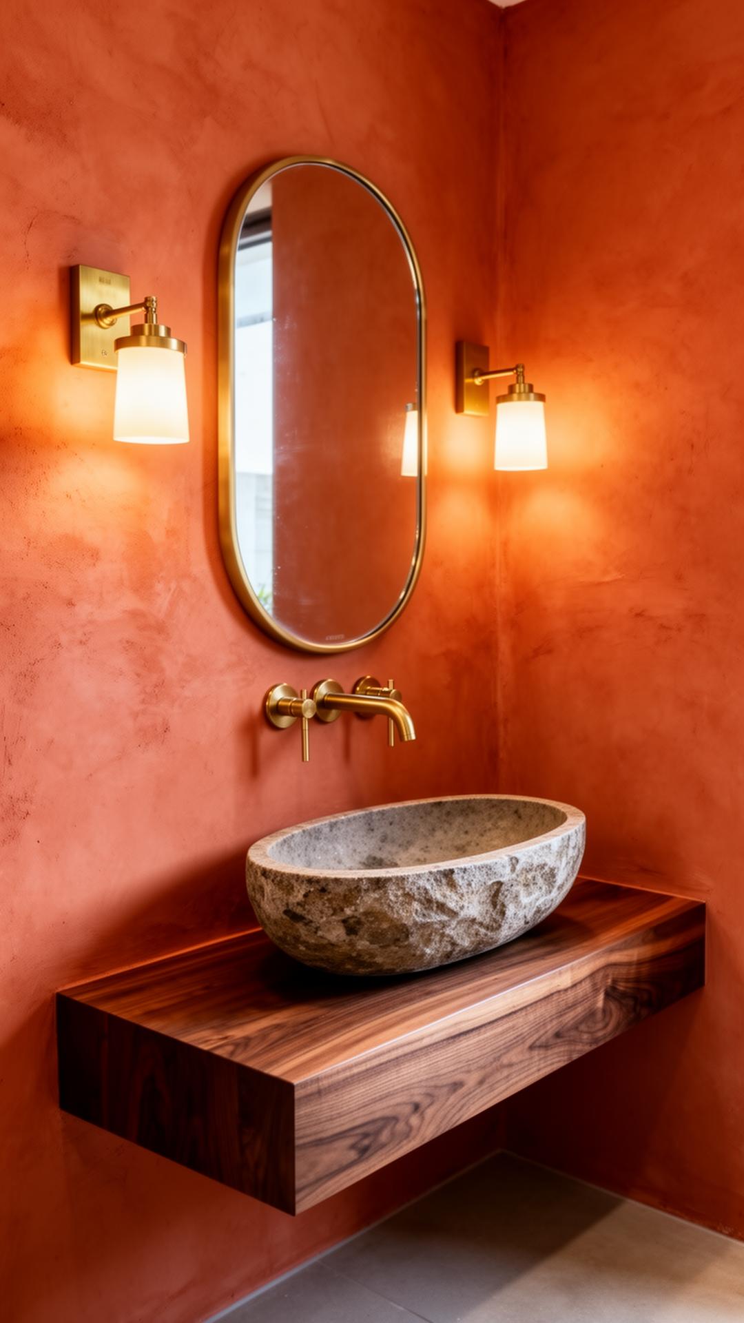 Brass Box Powder Room, The Glebe